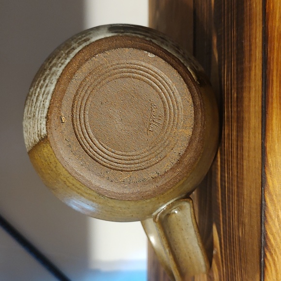 Studio Pottery Earthenware Jug Pitcher Vintage - Picture 4 of 9